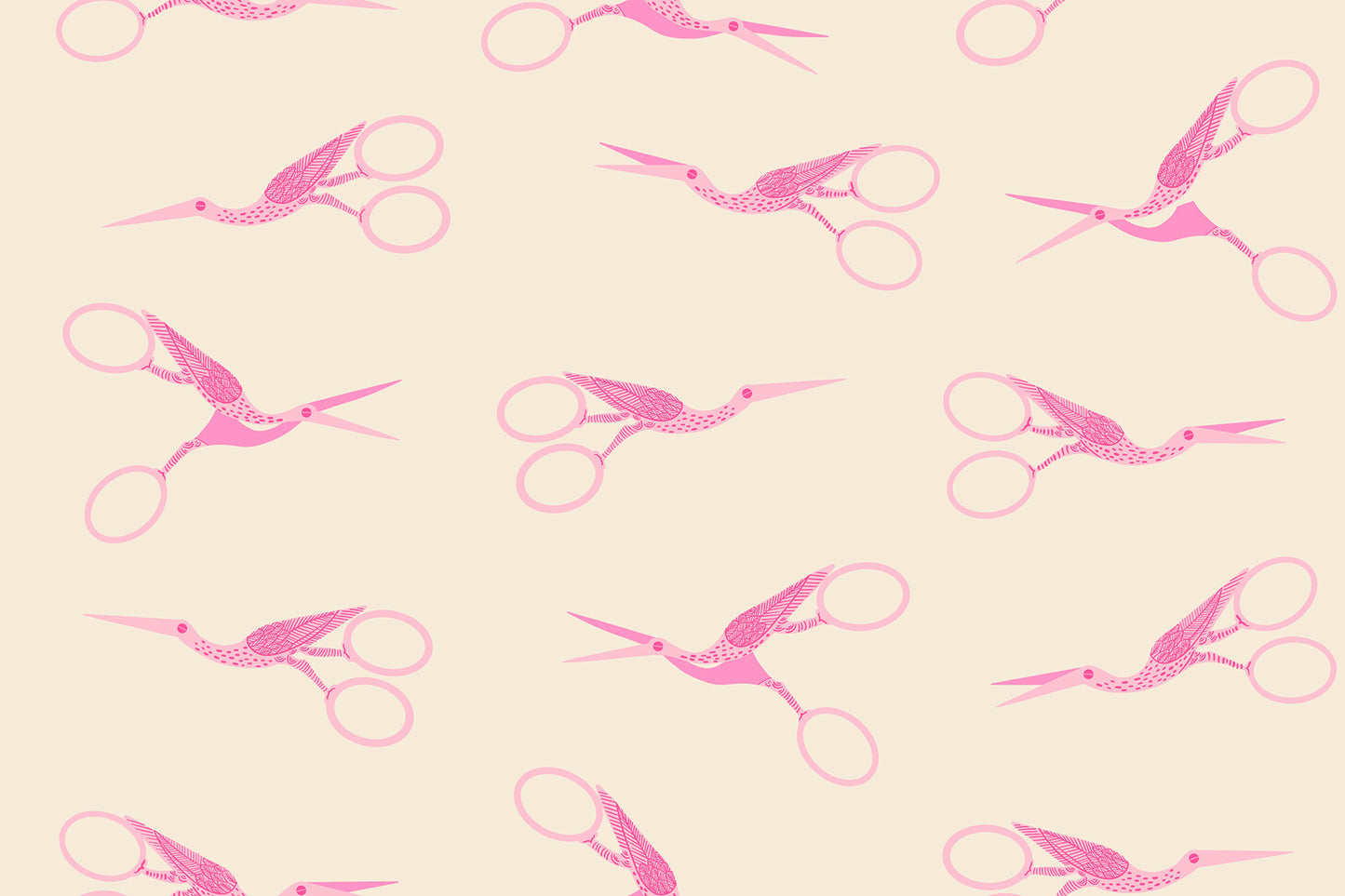 Stork Scissors - Shell