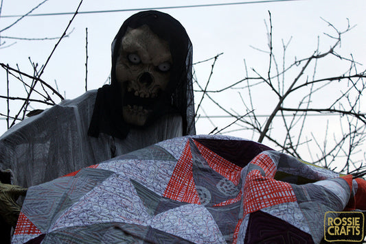 Boo! Finished Halloween Quilt
