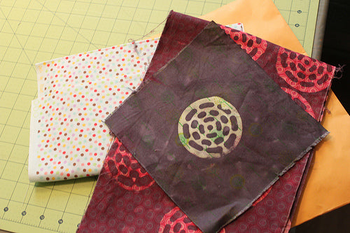 batik on quilting fabric
