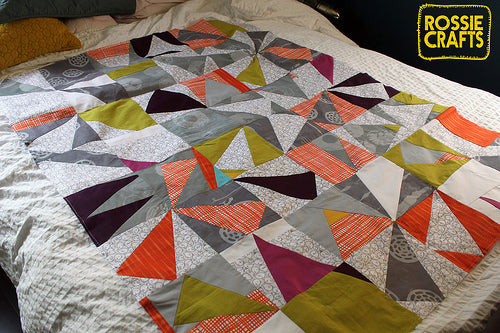 A Halloween Quilt (with Spooky Triangle Tutorial)
