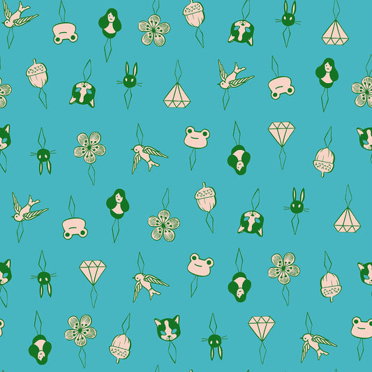 Thread Charms - Turquoise