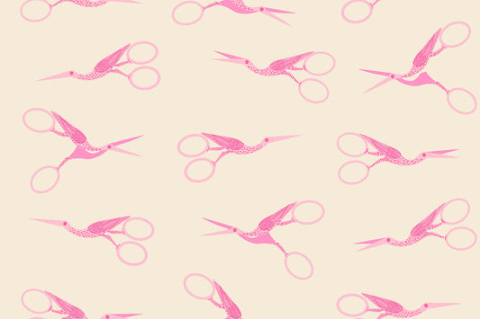 Stork Scissors - Shell